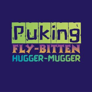 Shakespeare Insults Card - Puking Fly-bitten Hugger-mugger!